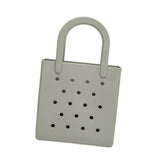 Maxbell Women Girls Beach Bag Waterproof Tote Bag Handbag Portable Summer Travel Bag Gray Green