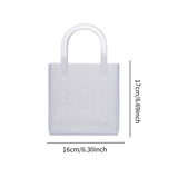 Maxbell Women Girls Beach Bag Waterproof Tote Bag Handbag Portable Summer Travel Bag Clear