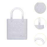 Maxbell Women Girls Beach Bag Waterproof Tote Bag Handbag Portable Summer Travel Bag Clear