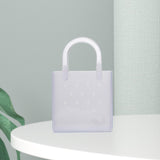 Maxbell Women Girls Beach Bag Waterproof Tote Bag Handbag Portable Summer Travel Bag Clear