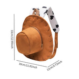 Maxbell Cartoon Backpack Zipper Shoulder Bag Novelty Daypack for Kids Birthday Gifts