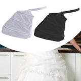 Maxbell Women Petticoat Panier Hoop Prom for Lolita Dress Victorian Petticoat Bustle White