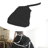 Maxbell Women Petticoat Panier Hoop Prom for Lolita Dress Victorian Petticoat Bustle Black