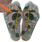 Maxbell Reflexology Socks and Gloves Tools Set for Home Use SPA Socks Acupoint Socks Crew Socks
