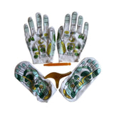Maxbell Reflexology Socks and Gloves Tools Set for Home Use SPA Socks Acupoint Socks Ankle Socks