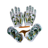 Maxbell Reflexology Socks and Gloves Tools Set for Home Use SPA Socks Acupoint Socks Ankle Socks
