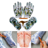 Maxbell Reflexology Socks and Gloves Tools Set for Home Use SPA Socks Acupoint Socks Ankle Socks