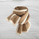 Maxbell Women Scarf Neck Scarf Ladies Scarf Cold Weather 175 cm Soft Gift Knit Scarf Khaki