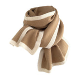 Maxbell Women Scarf Neck Scarf Ladies Scarf Cold Weather 175 cm Soft Gift Knit Scarf Khaki