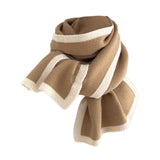 Maxbell Women Scarf Neck Scarf Ladies Scarf Cold Weather 175 cm Soft Gift Knit Scarf Khaki