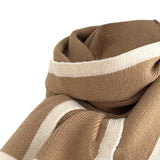 Maxbell Women Scarf Neck Scarf Ladies Scarf Cold Weather 175 cm Soft Gift Knit Scarf Khaki