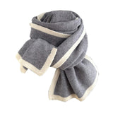Maxbell Women Scarf Neck Scarf Ladies Scarf Cold Weather 175 cm Soft Gift Knit Scarf Gray