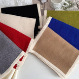 Maxbell Women Scarf Neck Scarf Ladies Scarf Cold Weather 175 cm Soft Gift Knit Scarf Black