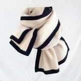 Maxbell Women Scarf Neck Scarf Ladies Scarf Cold Weather 175 cm Soft Gift Knit Scarf Beige