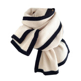 Maxbell Women Scarf Neck Scarf Ladies Scarf Cold Weather 175 cm Soft Gift Knit Scarf Beige
