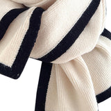 Maxbell Women Scarf Neck Scarf Ladies Scarf Cold Weather 175 cm Soft Gift Knit Scarf Beige