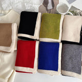 Maxbell Women Scarf Neck Scarf Ladies Scarf Cold Weather 175 cm Soft Gift Knit Scarf Beige