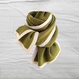 Maxbell Women Scarf Neck Scarf Ladies Scarf Cold Weather 175 cm Soft Gift Knit Scarf Green