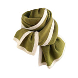 Maxbell Women Scarf Neck Scarf Ladies Scarf Cold Weather 175 cm Soft Gift Knit Scarf Green