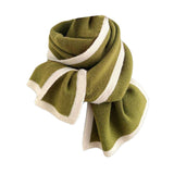 Maxbell Women Scarf Neck Scarf Ladies Scarf Cold Weather 175 cm Soft Gift Knit Scarf Green