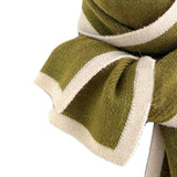 Maxbell Women Scarf Neck Scarf Ladies Scarf Cold Weather 175 cm Soft Gift Knit Scarf Green