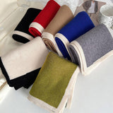 Maxbell Women Scarf Neck Scarf Ladies Scarf Cold Weather 175 cm Soft Gift Knit Scarf Green