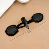Maxbell 6 Sets Sew on Toggle Buttons Resin Horn Buttons for Winter Coat Bags Clothes Style D