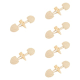 Maxbell 6 Sets Sew on Toggle Buttons Resin Horn Buttons for Winter Coat Bags Clothes Style D