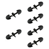 Maxbell 6 Sets Sew on Toggle Buttons Resin Horn Buttons for Winter Coat Bags Clothes Style E