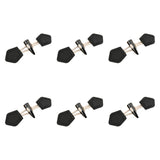Maxbell 6 Sets Sew on Toggle Buttons Resin Horn Buttons for Winter Coat Bags Clothes Style F