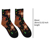 Maxbell Christmas Socks Lightweight Cotton Warm Socks for Birthday Festival Shopping