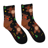 Maxbell Christmas Socks Lightweight Cotton Warm Socks for Birthday Festival Shopping