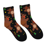 Maxbell Christmas Socks Lightweight Cotton Warm Socks for Birthday Festival Shopping