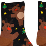 Maxbell Christmas Socks Lightweight Cotton Warm Socks for Birthday Festival Shopping