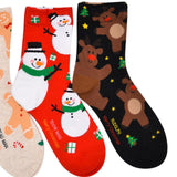 Maxbell Christmas Socks Lightweight Cotton Warm Socks for Birthday Festival Shopping