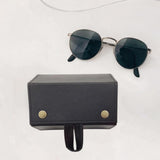 Maxbell Travel Sunglasses Organizer Sturdy Hanging Men Women Eyeglasses Storage Box Black