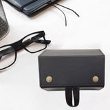 Maxbell Travel Sunglasses Organizer Sturdy Hanging Men Women Eyeglasses Storage Box Black