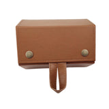 Maxbell Travel Sunglasses Organizer Sturdy Hanging Men Women Eyeglasses Storage Box Brown