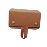 Maxbell Travel Sunglasses Organizer Sturdy Hanging Men Women Eyeglasses Storage Box Brown