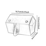 Maxbell Travel Sunglasses Organizer Sturdy Hanging Men Women Eyeglasses Storage Box Brown