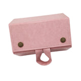 Maxbell Travel Sunglasses Organizer Sturdy Hanging Men Women Eyeglasses Storage Box Pink