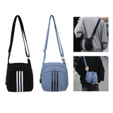 Maxbell Small Crossbody Bag Shoulder Bag Travel Bag Zipper Closure Fashion Sling Bag Black