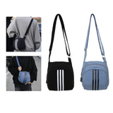 Maxbell Small Crossbody Bag Shoulder Bag Travel Bag Zipper Closure Fashion Sling Bag Black