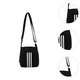 Maxbell Small Crossbody Bag Shoulder Bag Travel Bag Zipper Closure Fashion Sling Bag Black
