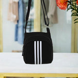 Maxbell Small Crossbody Bag Shoulder Bag Travel Bag Zipper Closure Fashion Sling Bag Black