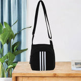 Maxbell Small Crossbody Bag Shoulder Bag Travel Bag Zipper Closure Fashion Sling Bag Black