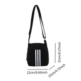 Maxbell Small Crossbody Bag Shoulder Bag Travel Bag Zipper Closure Fashion Sling Bag Black