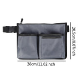 Maxbell Nurse Waist Pack Pouch Healthcare Tool Organizer for Nursing Kits Tool Women Grey