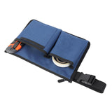 Maxbell Nurse Waist Pack Pouch Healthcare Tool Organizer for Nursing Kits Tool Women Blue