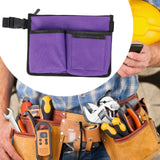 Maxbell Nurse Waist Pack Pouch Healthcare Tool Organizer for Nursing Kits Tool Women Purple